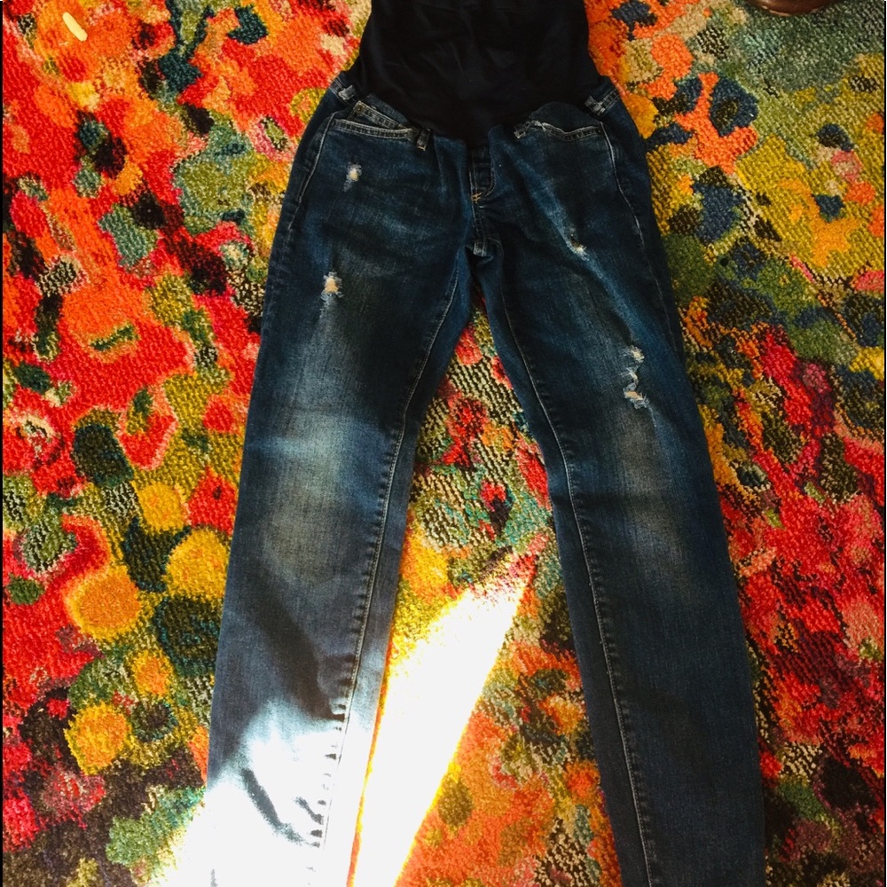 Maternity jeans, true skinny size 26